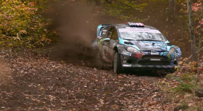 Rally testing with Ken Block